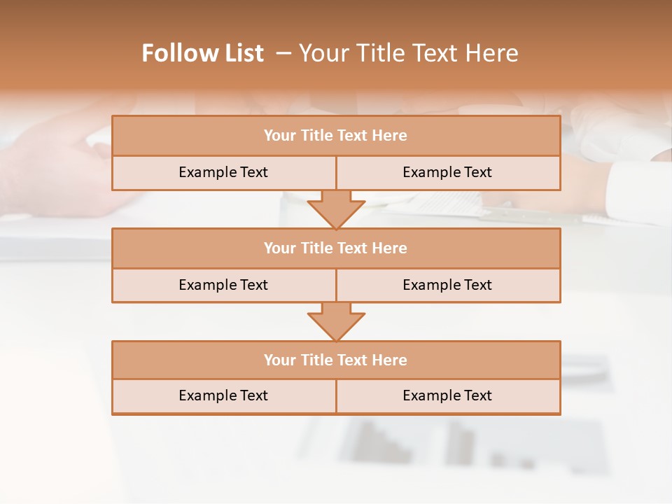 Personal Holding Idea PowerPoint Template