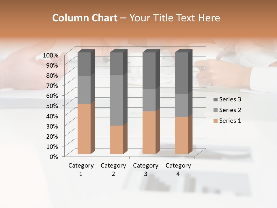 Personal Holding Idea PowerPoint Template