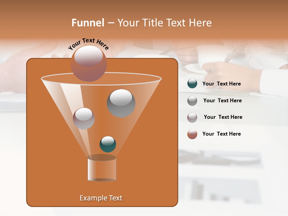 Personal Holding Idea PowerPoint Template