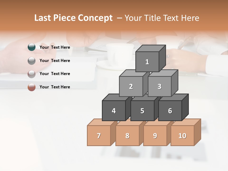 Personal Holding Idea PowerPoint Template