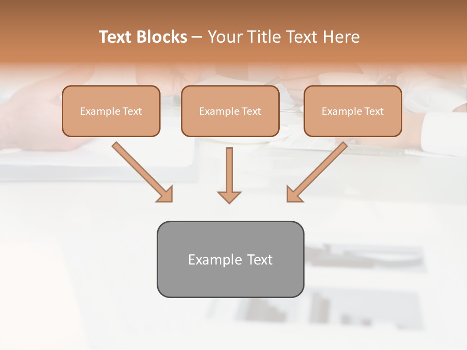Personal Holding Idea PowerPoint Template