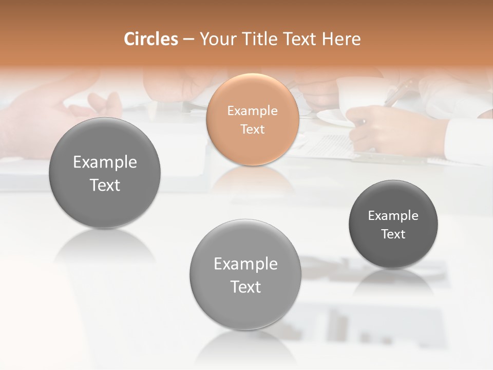 Personal Holding Idea PowerPoint Template