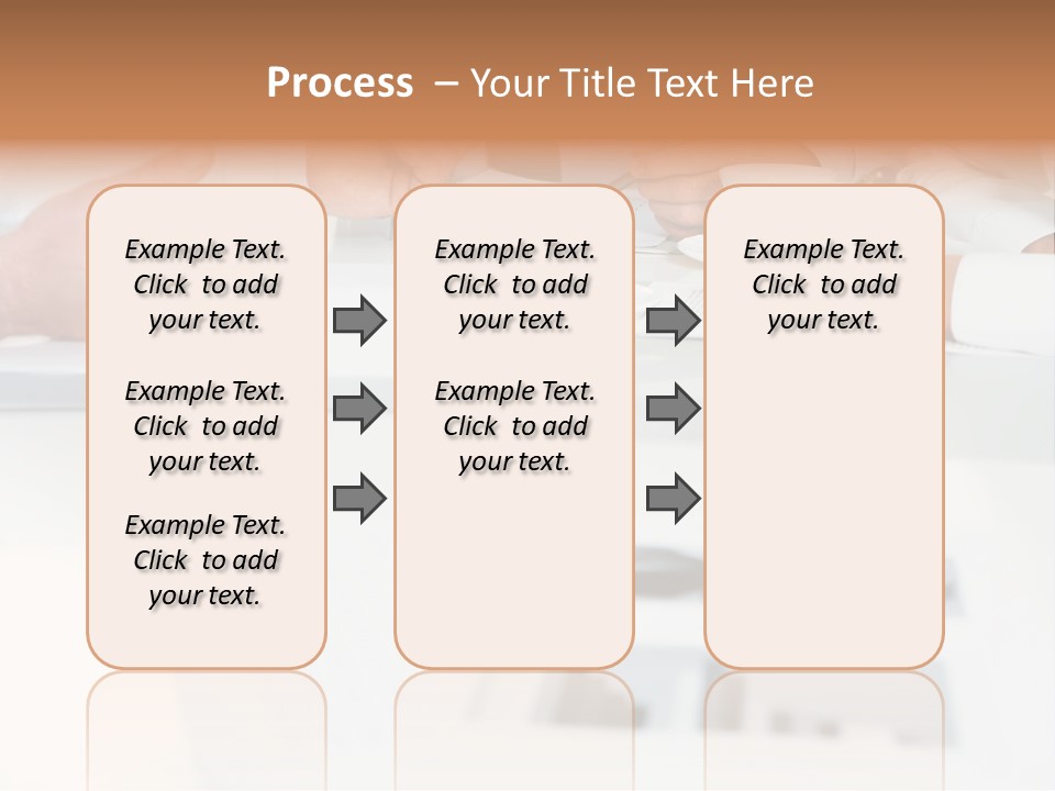 Personal Holding Idea PowerPoint Template