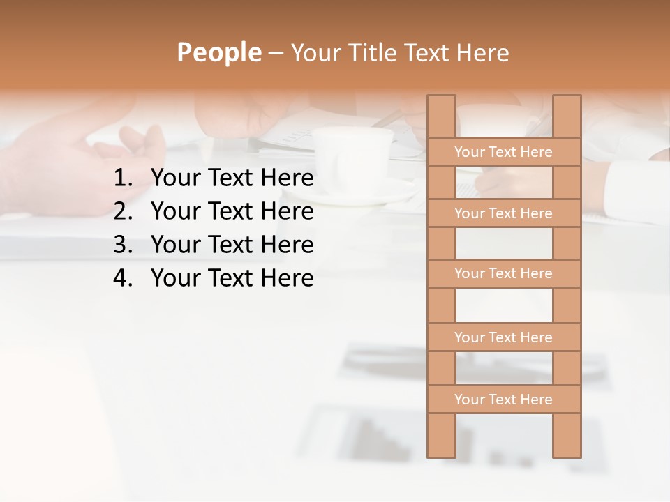 Personal Holding Idea PowerPoint Template