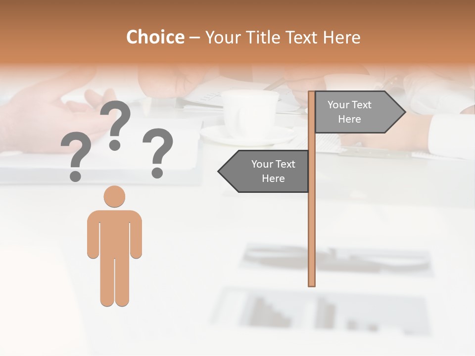Personal Holding Idea PowerPoint Template