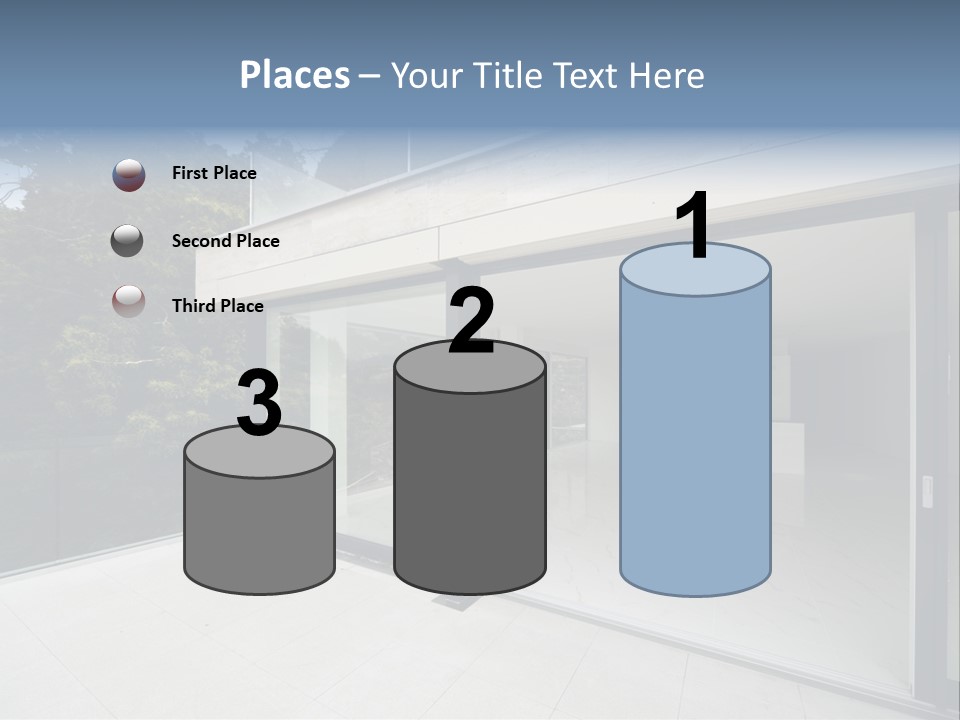 Kitchen Room Furniture PowerPoint Template