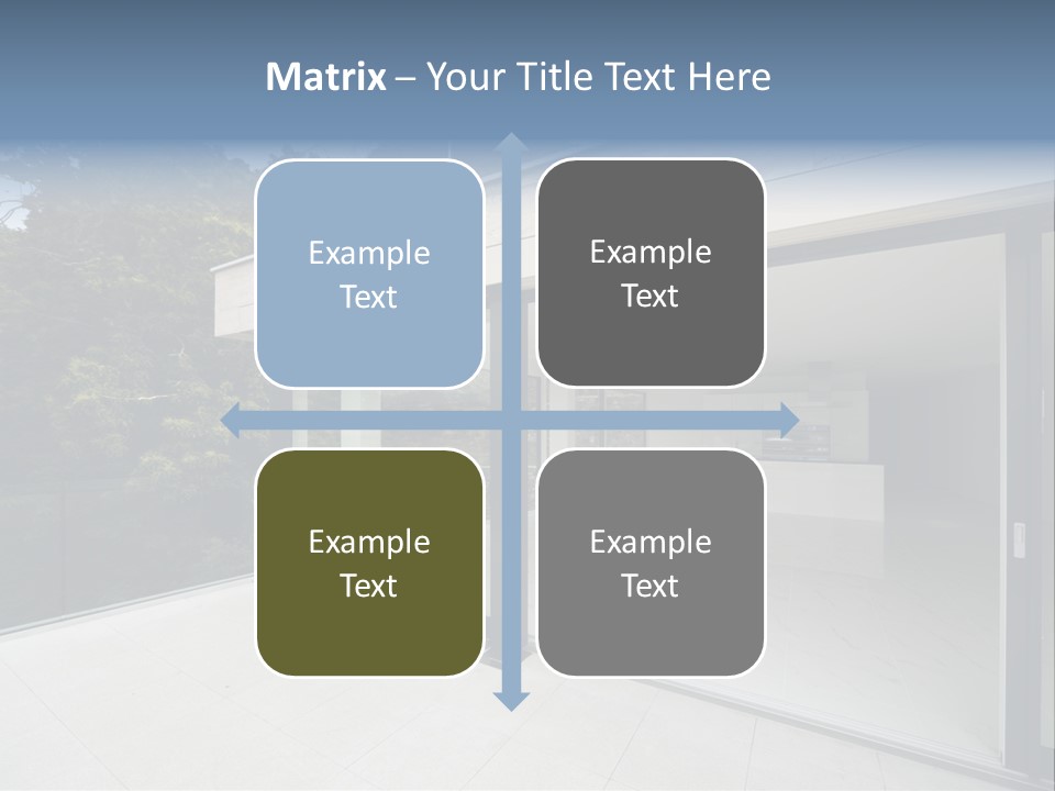 Kitchen Room Furniture PowerPoint Template