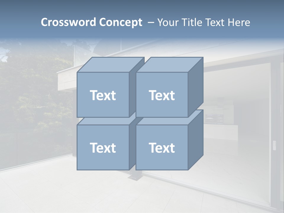 Kitchen Room Furniture PowerPoint Template