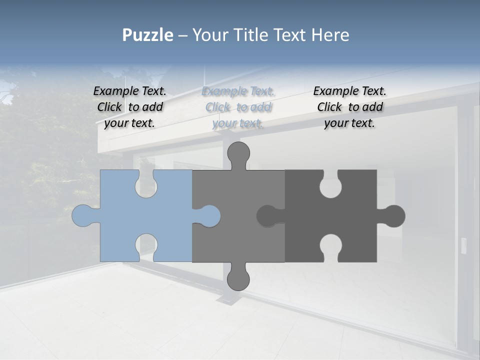 Kitchen Room Furniture PowerPoint Template