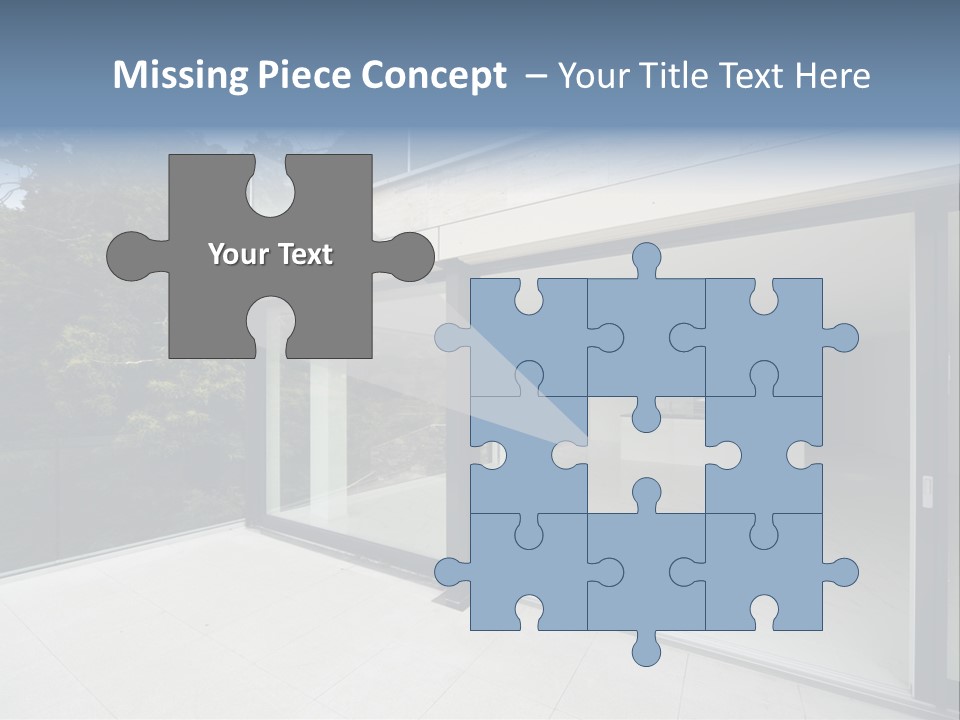 Kitchen Room Furniture PowerPoint Template