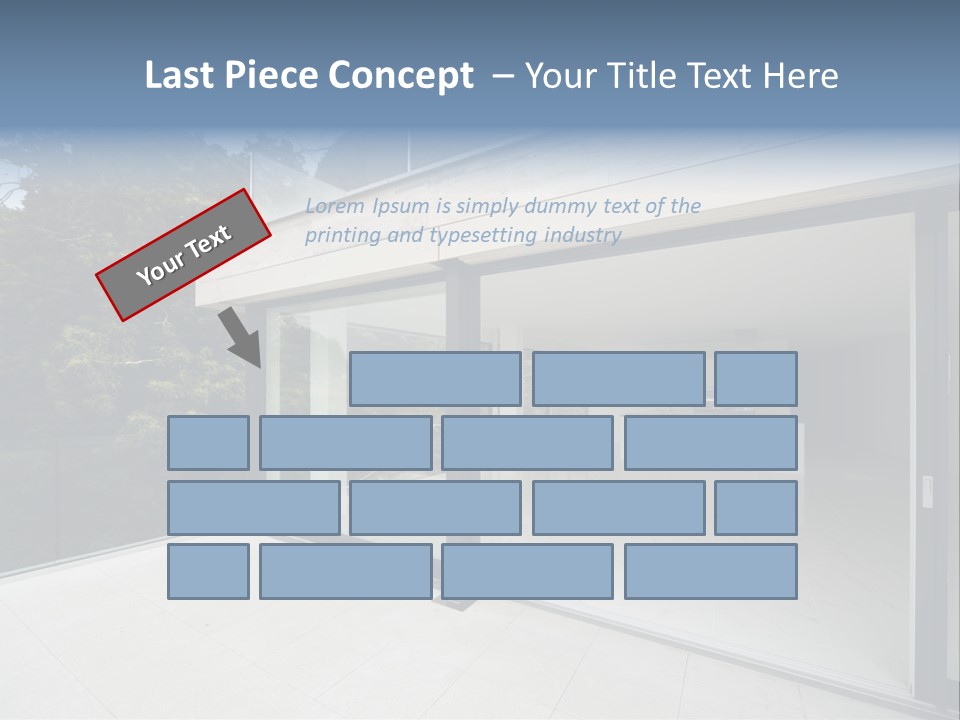 Kitchen Room Furniture PowerPoint Template