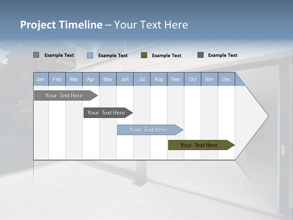 Kitchen Room Furniture PowerPoint Template