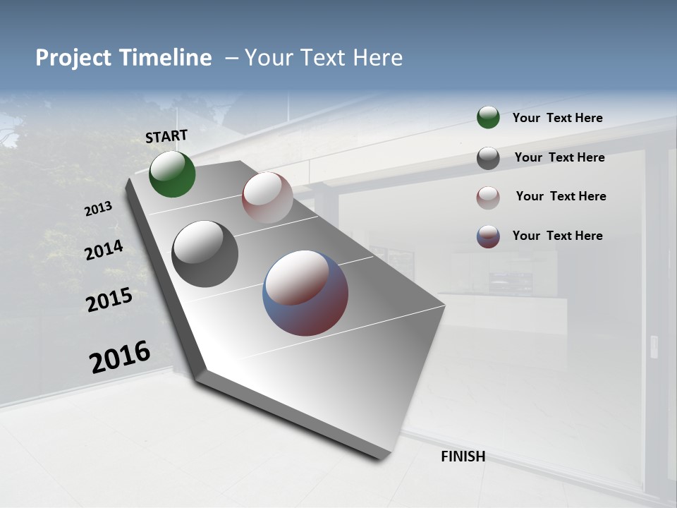 Kitchen Room Furniture PowerPoint Template