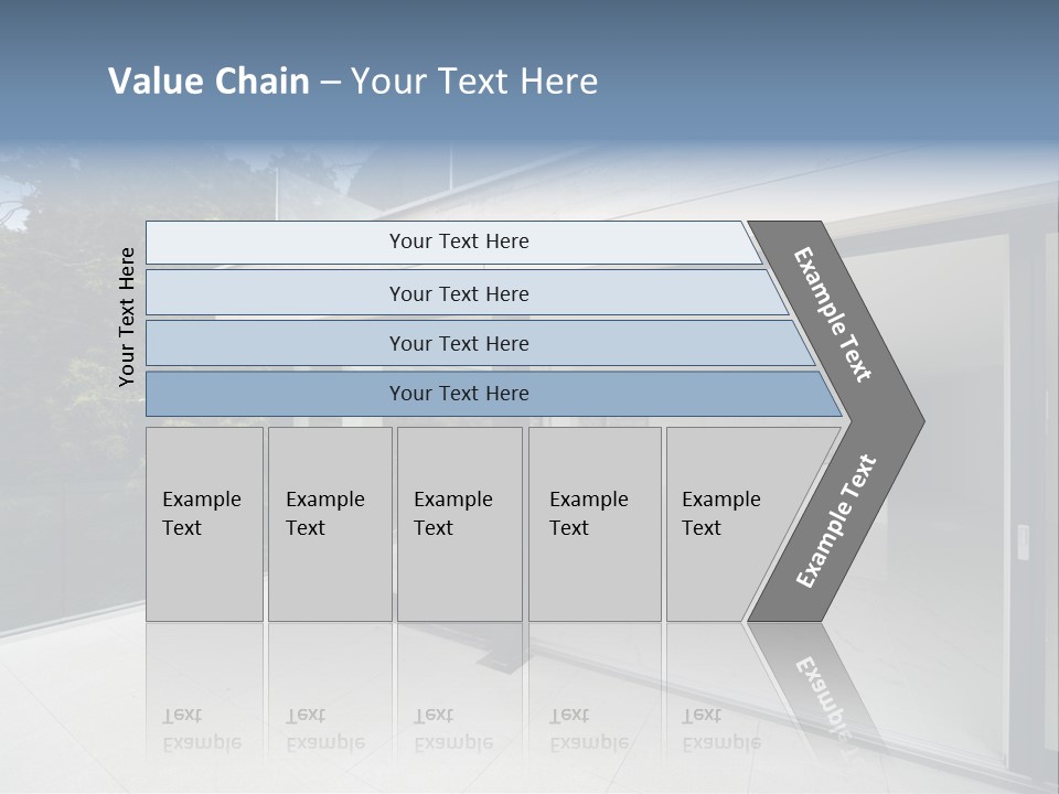 Kitchen Room Furniture PowerPoint Template
