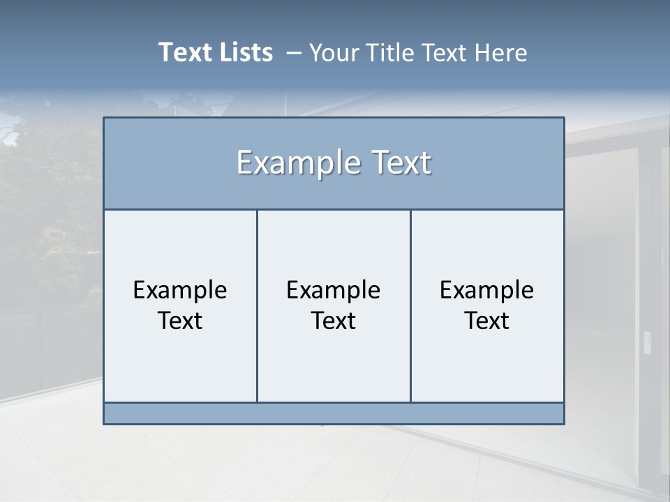 Kitchen Room Furniture PowerPoint Template