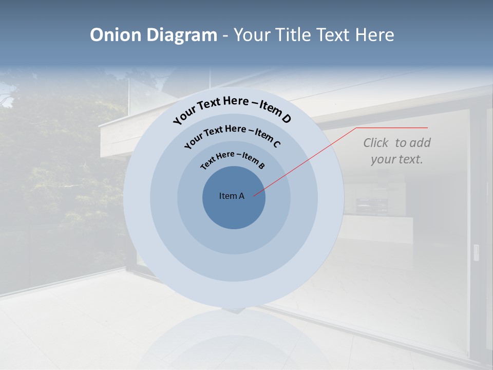 Kitchen Room Furniture PowerPoint Template