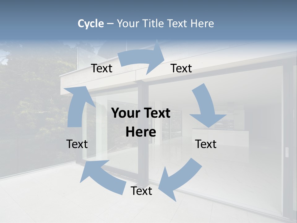 Kitchen Room Furniture PowerPoint Template