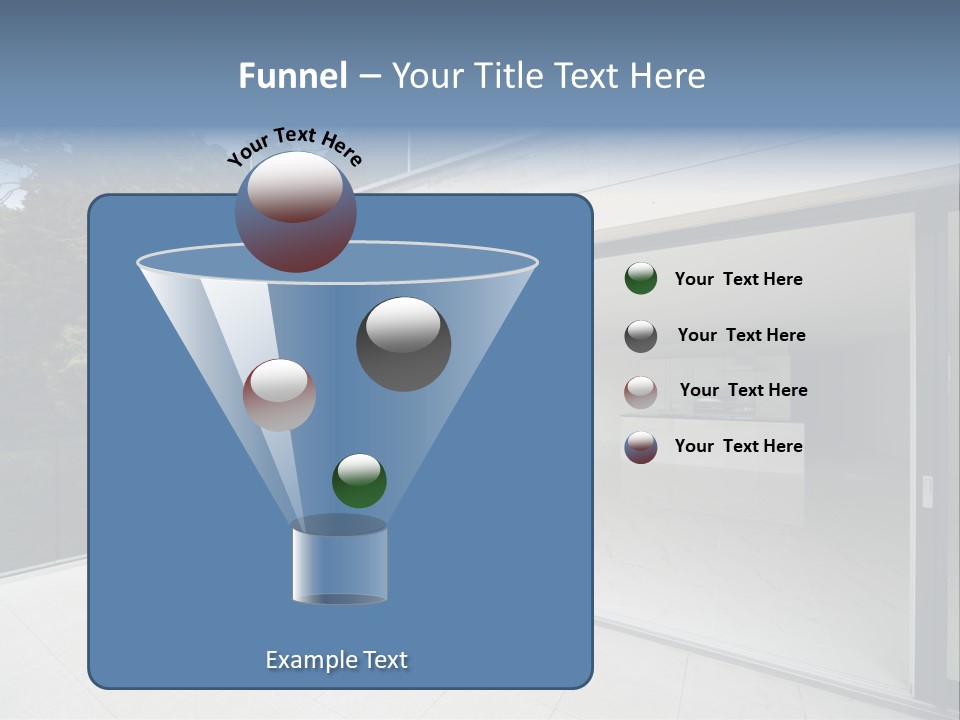Kitchen Room Furniture PowerPoint Template