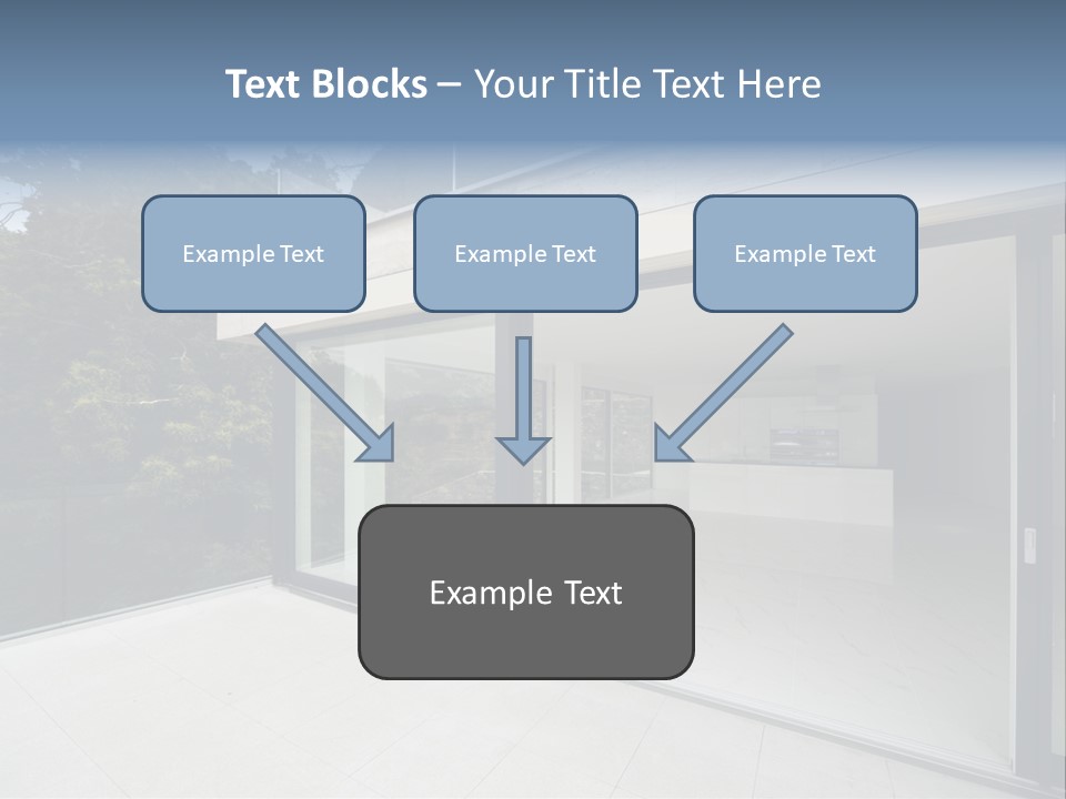Kitchen Room Furniture PowerPoint Template