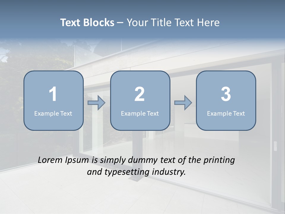 Kitchen Room Furniture PowerPoint Template