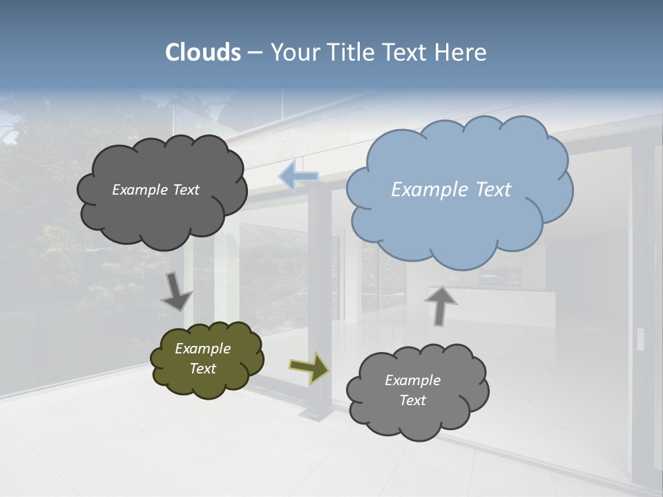 Kitchen Room Furniture PowerPoint Template