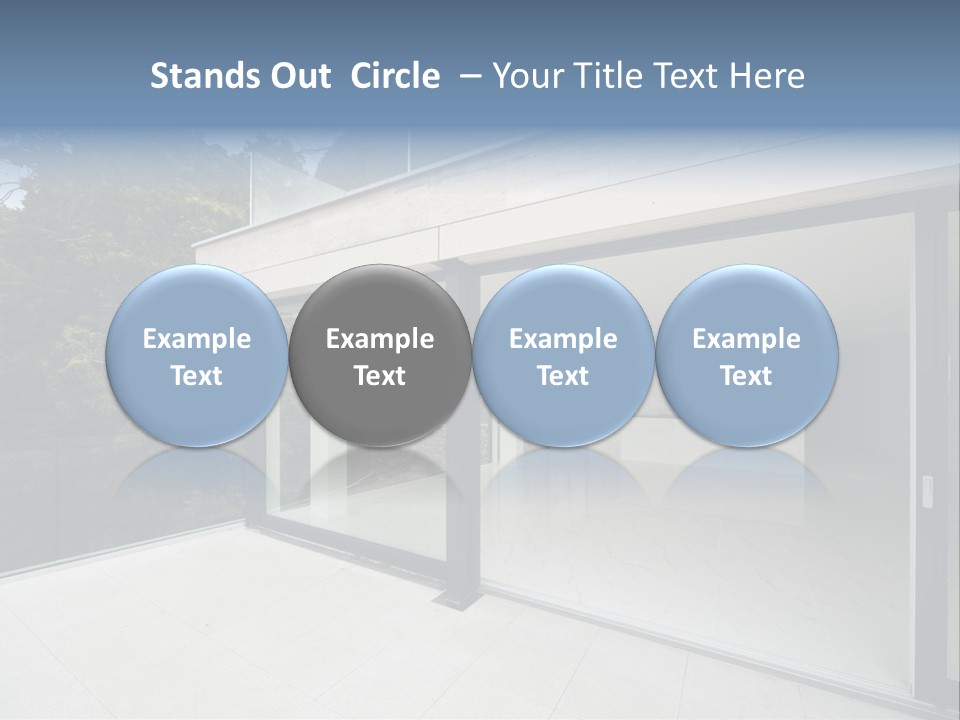 Kitchen Room Furniture PowerPoint Template