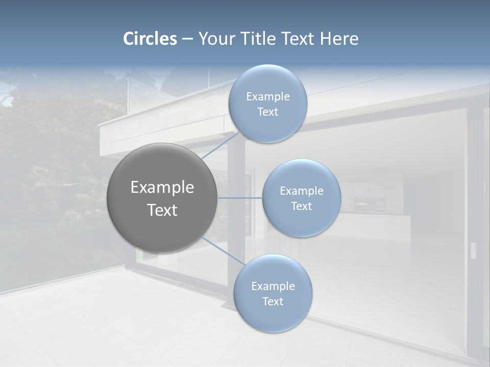 Kitchen Room Furniture PowerPoint Template