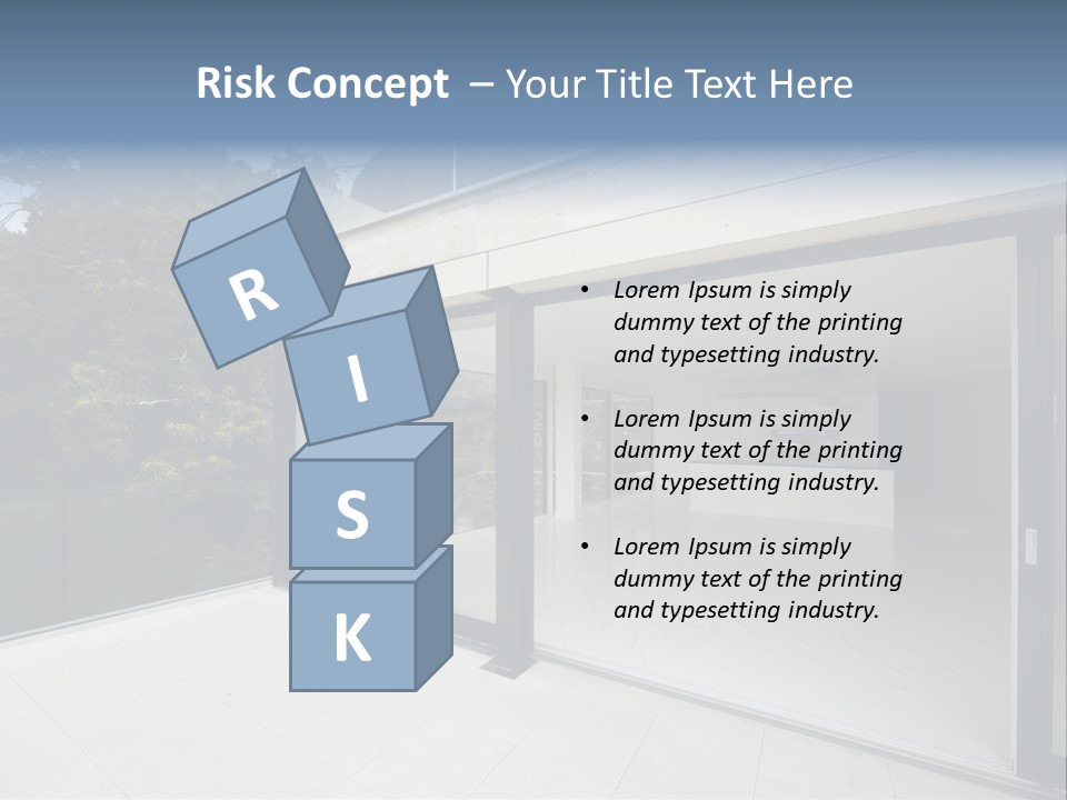 Kitchen Room Furniture PowerPoint Template