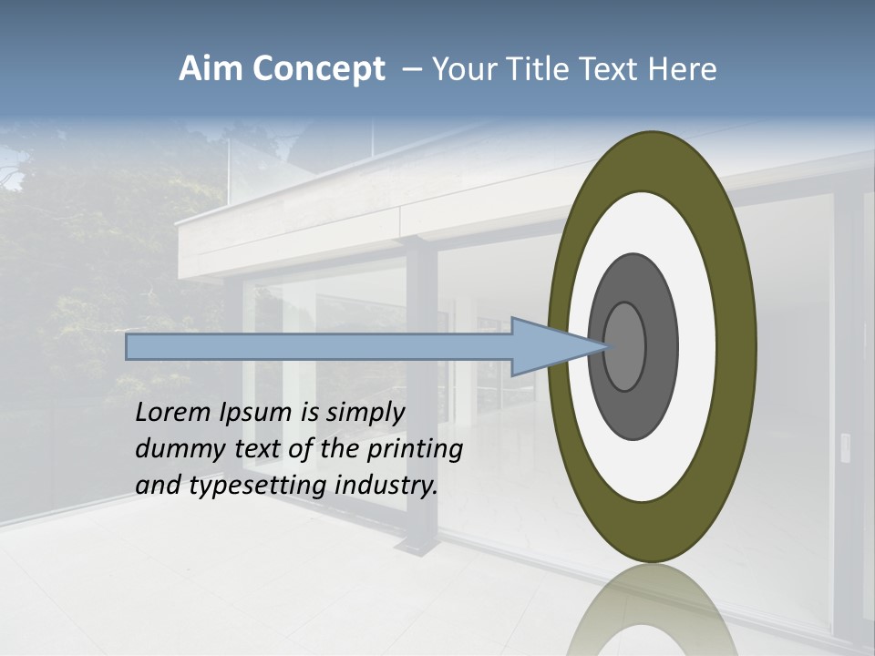 Kitchen Room Furniture PowerPoint Template