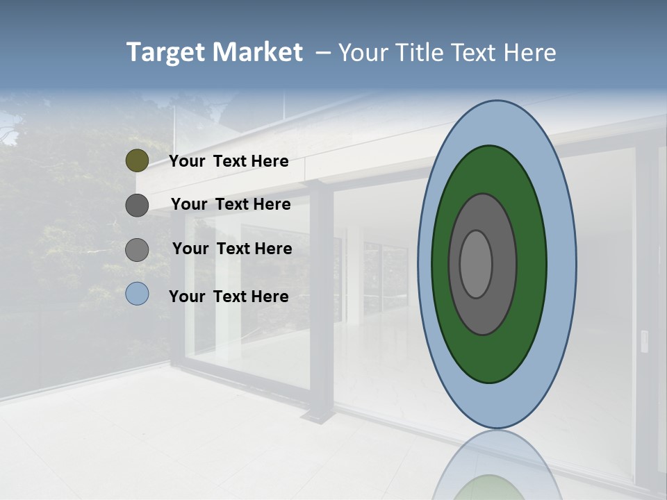 Kitchen Room Furniture PowerPoint Template