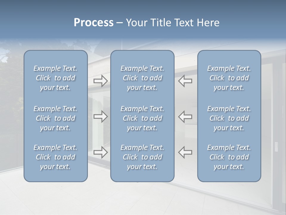 Kitchen Room Furniture PowerPoint Template