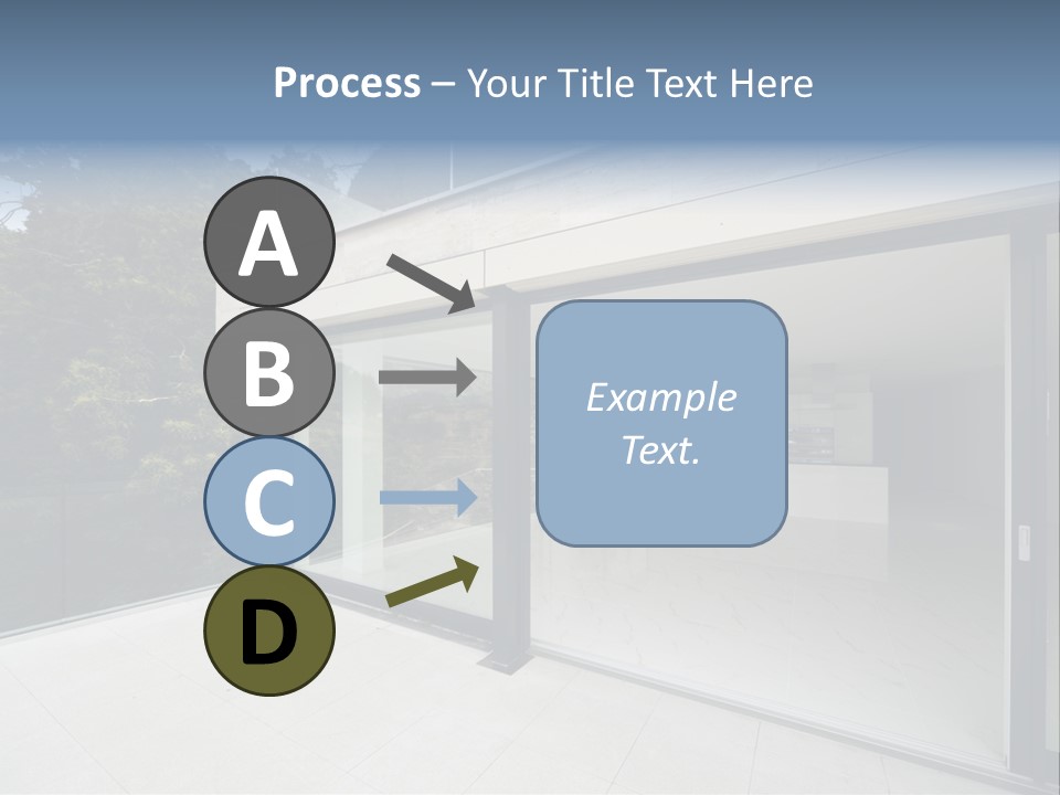 Kitchen Room Furniture PowerPoint Template