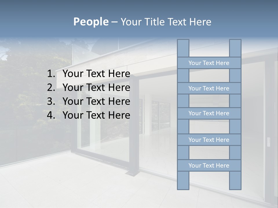 Kitchen Room Furniture PowerPoint Template
