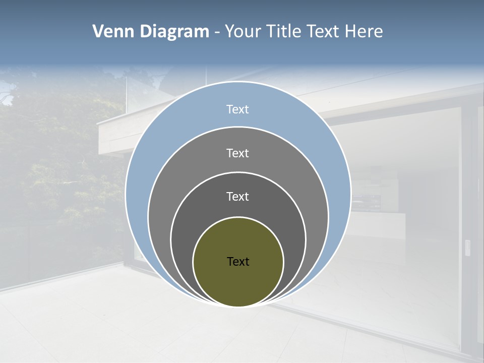 Kitchen Room Furniture PowerPoint Template