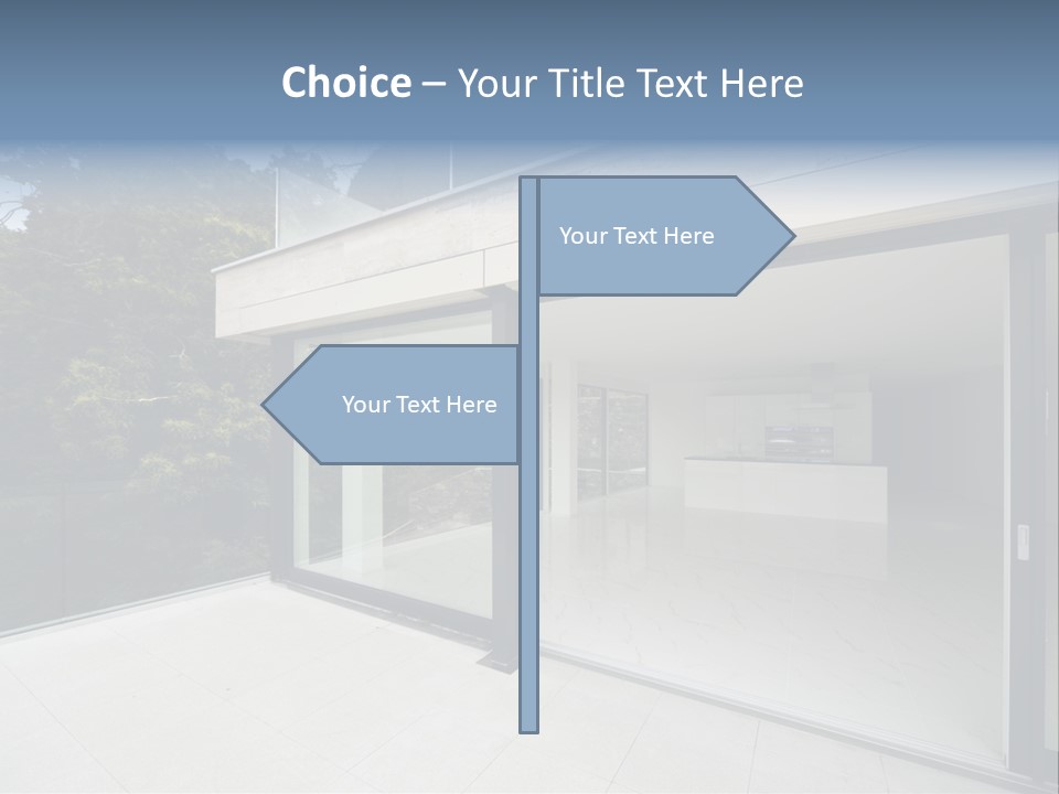 Kitchen Room Furniture PowerPoint Template
