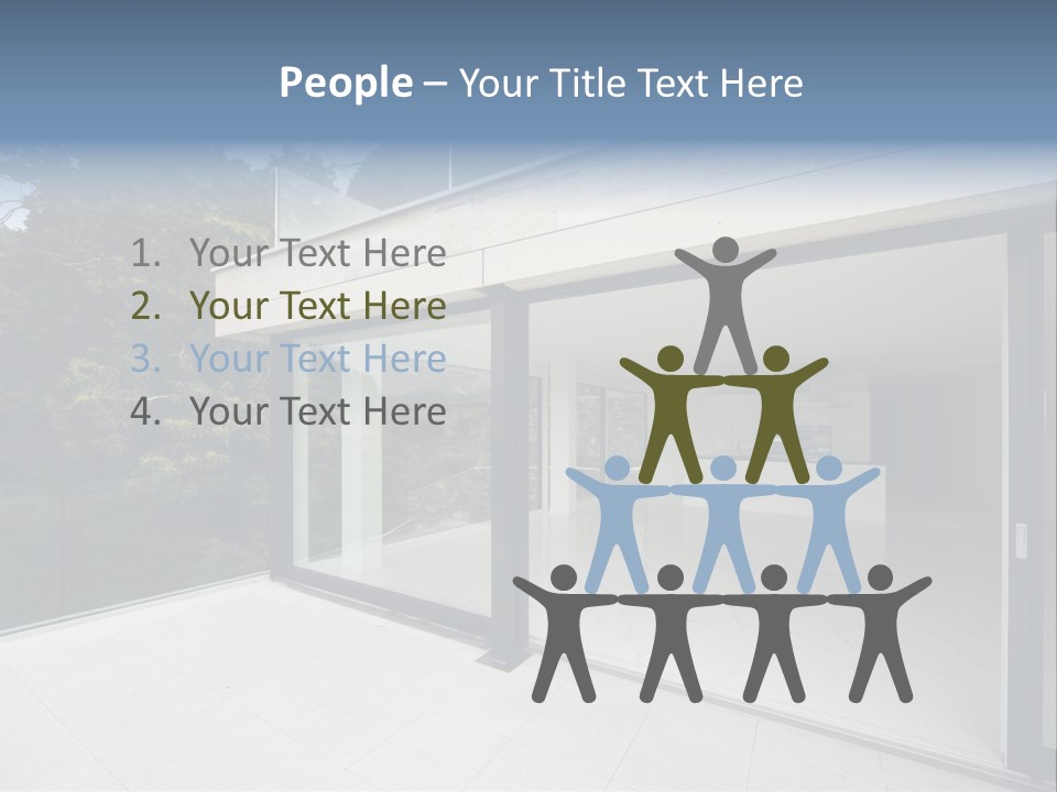 Kitchen Room Furniture PowerPoint Template