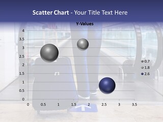 Railway Station Trolley PowerPoint Template