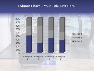 Railway Station Trolley PowerPoint Template