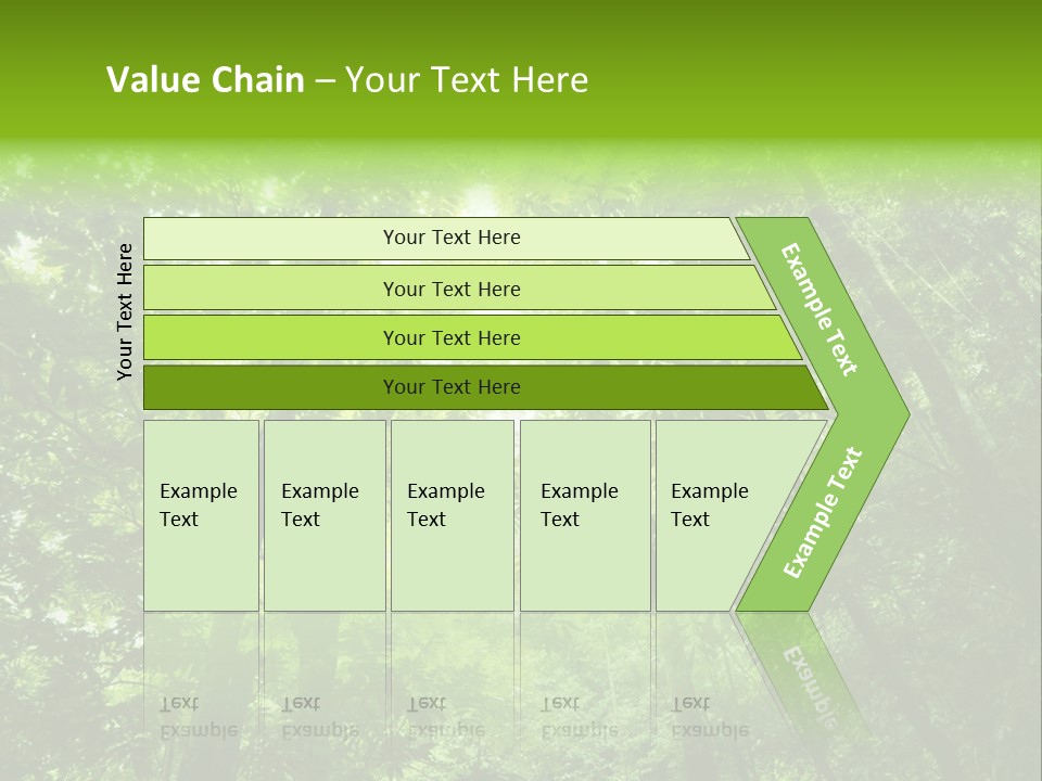 Outdoor Fantastic Foliage PowerPoint Template