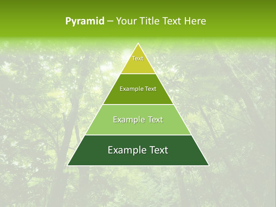Outdoor Fantastic Foliage PowerPoint Template