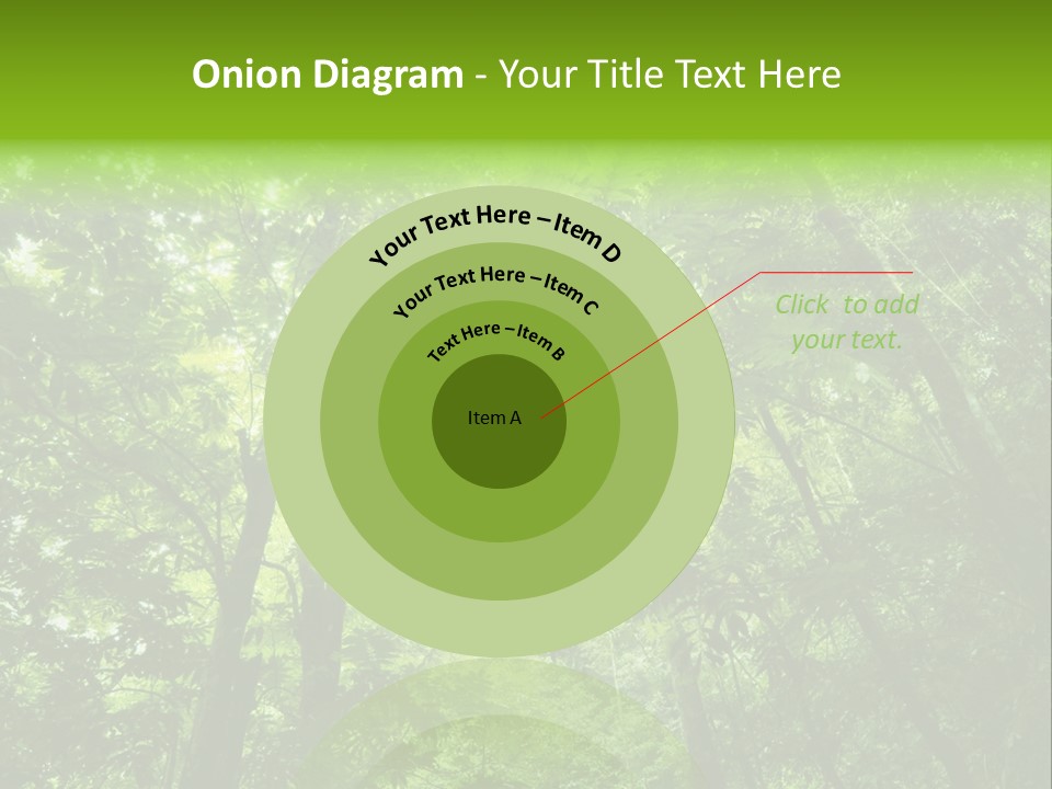 Outdoor Fantastic Foliage PowerPoint Template