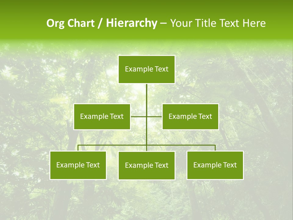 Outdoor Fantastic Foliage PowerPoint Template