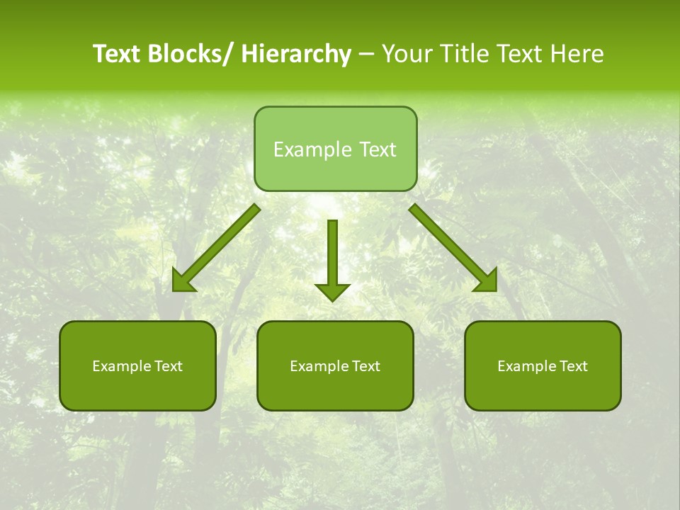 Outdoor Fantastic Foliage PowerPoint Template