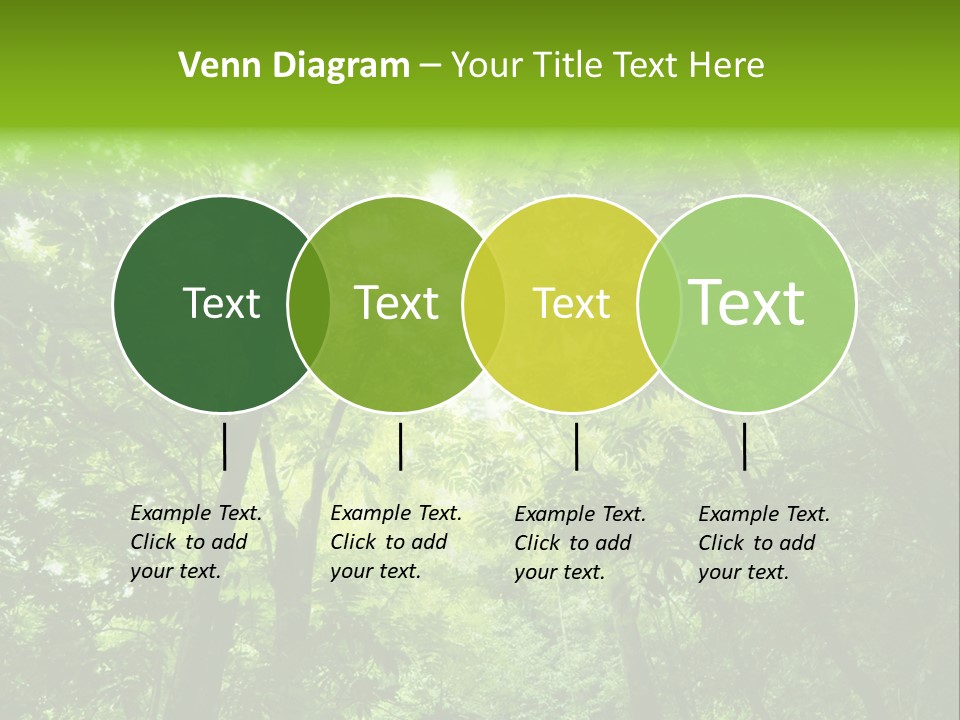 Outdoor Fantastic Foliage PowerPoint Template