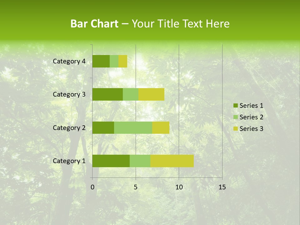 Outdoor Fantastic Foliage PowerPoint Template