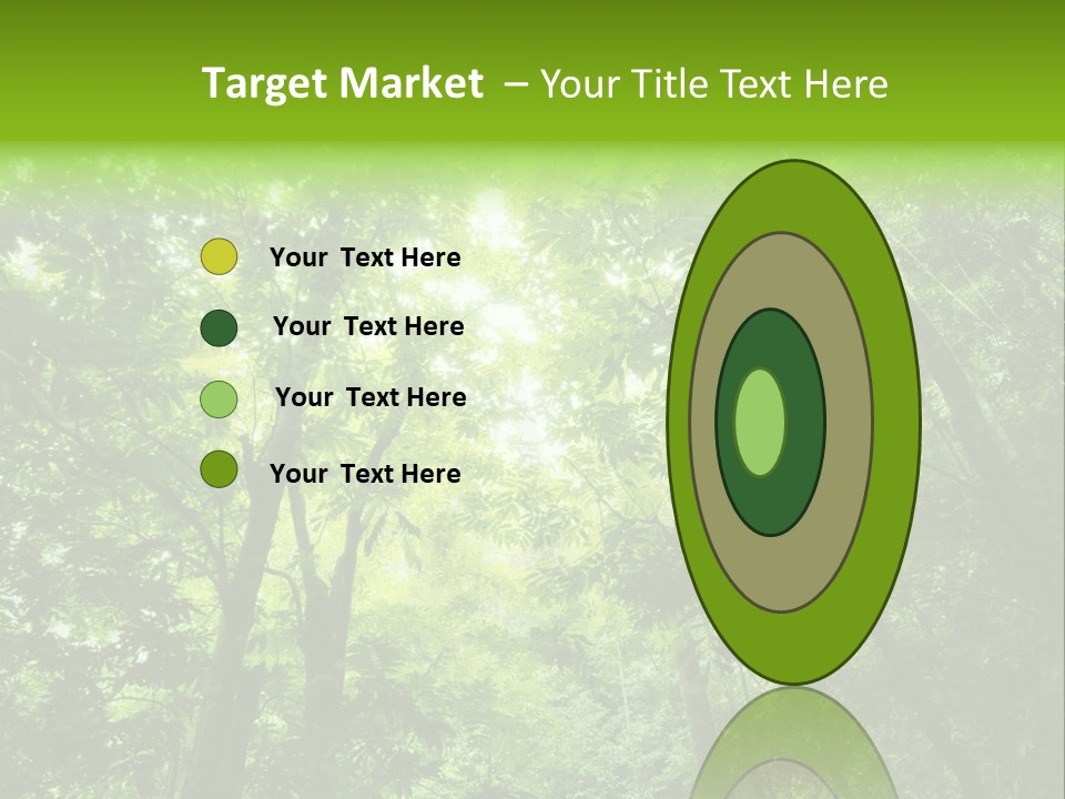 Outdoor Fantastic Foliage PowerPoint Template