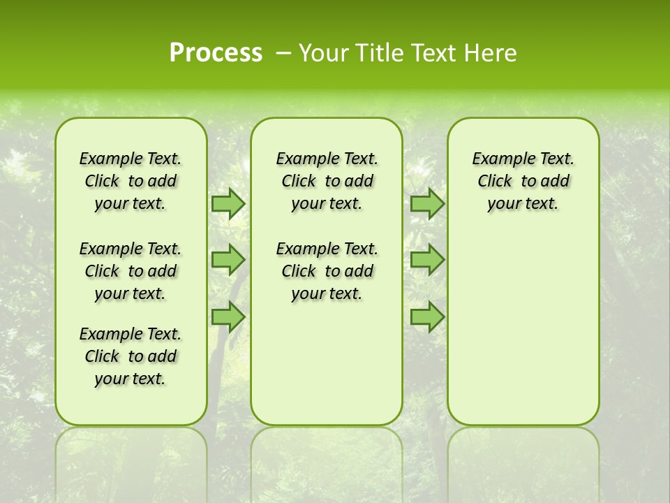 Outdoor Fantastic Foliage PowerPoint Template