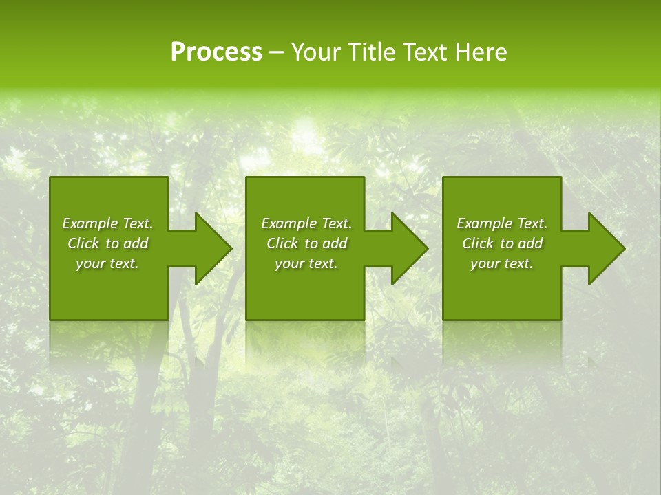 Outdoor Fantastic Foliage PowerPoint Template