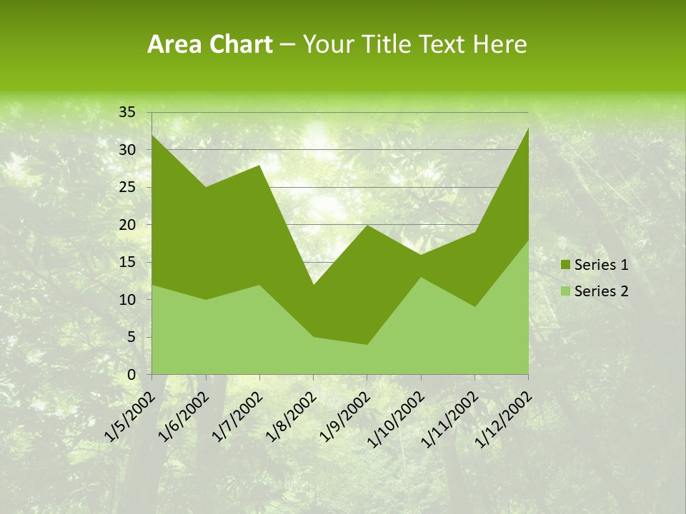Outdoor Fantastic Foliage PowerPoint Template