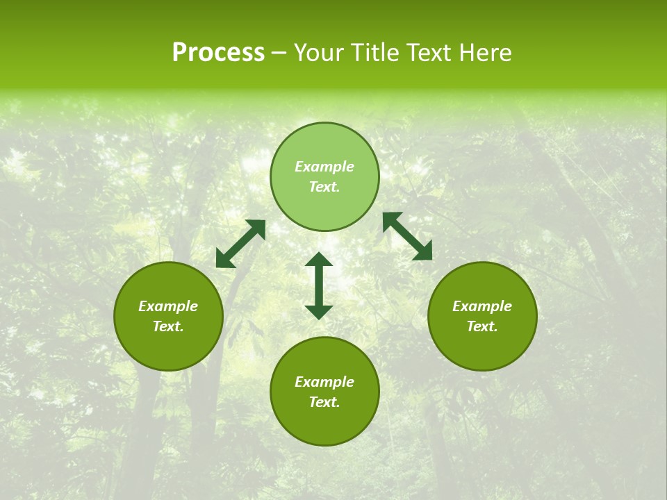 Outdoor Fantastic Foliage PowerPoint Template
